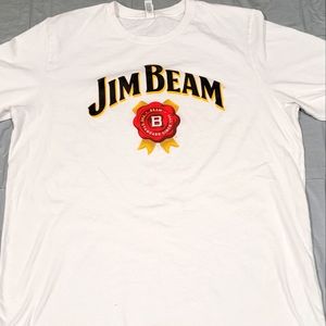 Jim Beam unisex Xl white t shirt